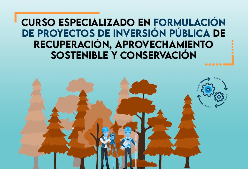 Curso Especializado en Formulación de Proyectos de Inversión Pública de Recuperación, Aprovechamiento Sostenible y Conservación